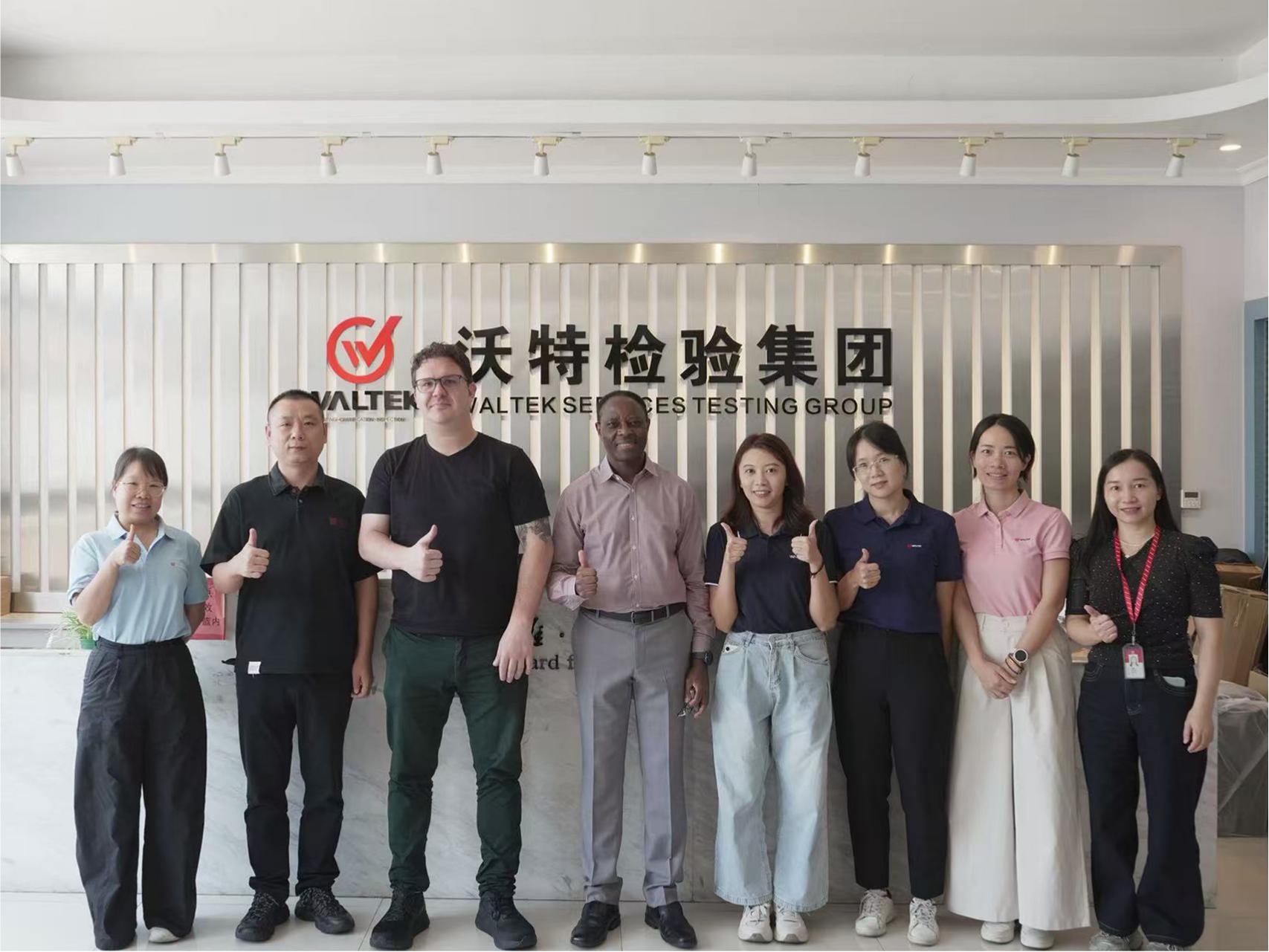澳洲Global-Mark莅临沃特检验集团佛山公司